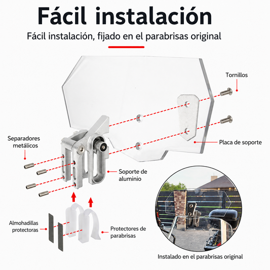 Deflector - Extensor De Parabrisas