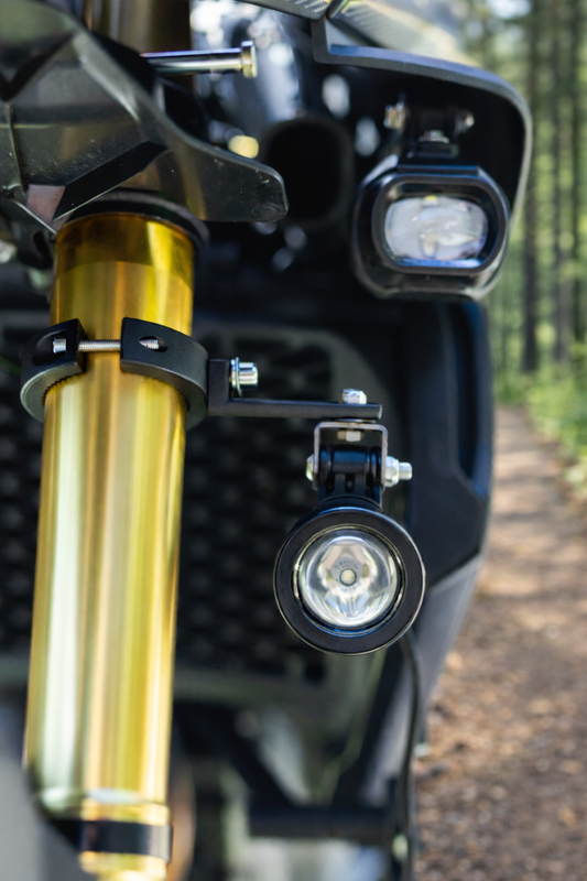 Soporte para Faros Auxiliares Moto – Universal 42 a 62 mm