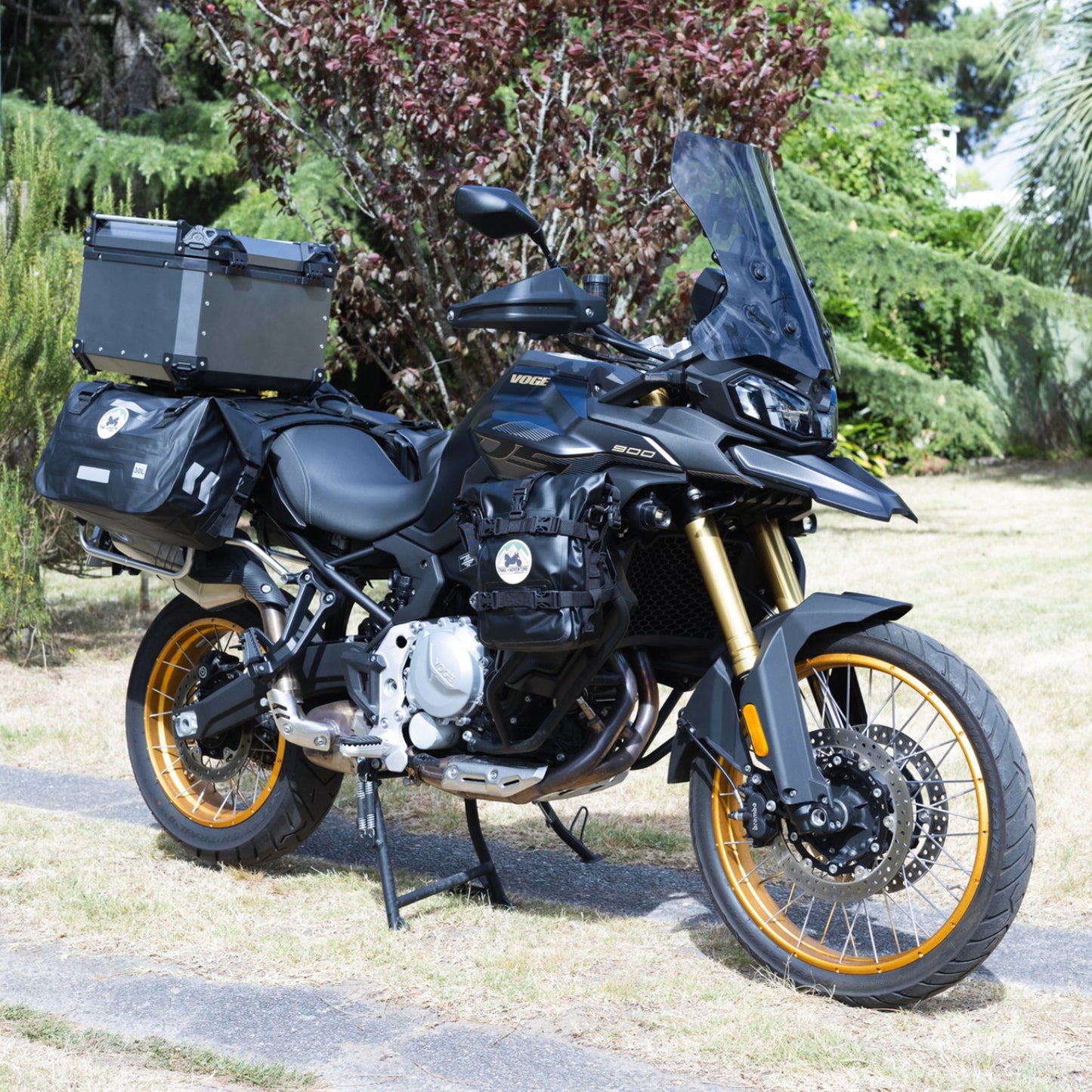 Alforjas Moto Trail & Adventure 30L Waterproof PVC – Traseras – Par