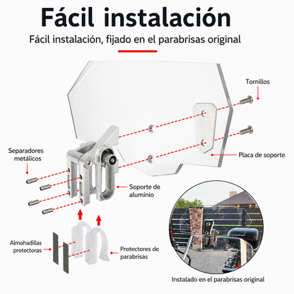 Deflector - Extensor De Parabrisas