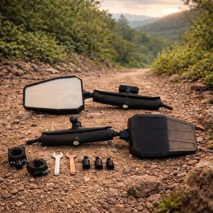 Espejos para Moto Off Road Abatibles