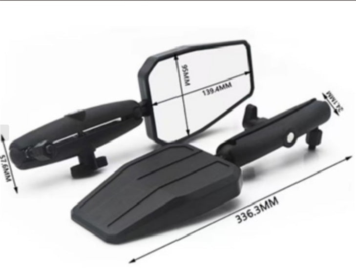 Espejos para Moto Off Road Abatibles