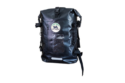 Mochila Impermeable Moto 30L PVC Trail & Adventure – Waterproof – Roll-Top