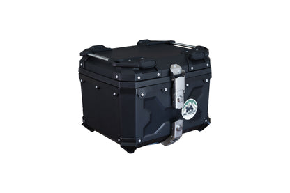 Baúl Trasero 45L para Moto Trail & Adventure – Base Universal – Doble Cerradura