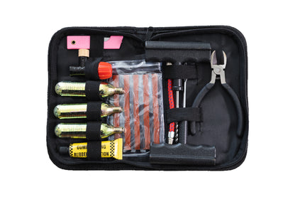 Kit de Reparación de Pinchazos Tubeless para Moto / ATV / UTV con CO₂ – Trail & Adventure