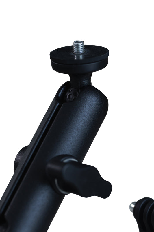 Soporte de Cámara para Moto – Anclaje a Espejo – Tipo RAM – Aluminio