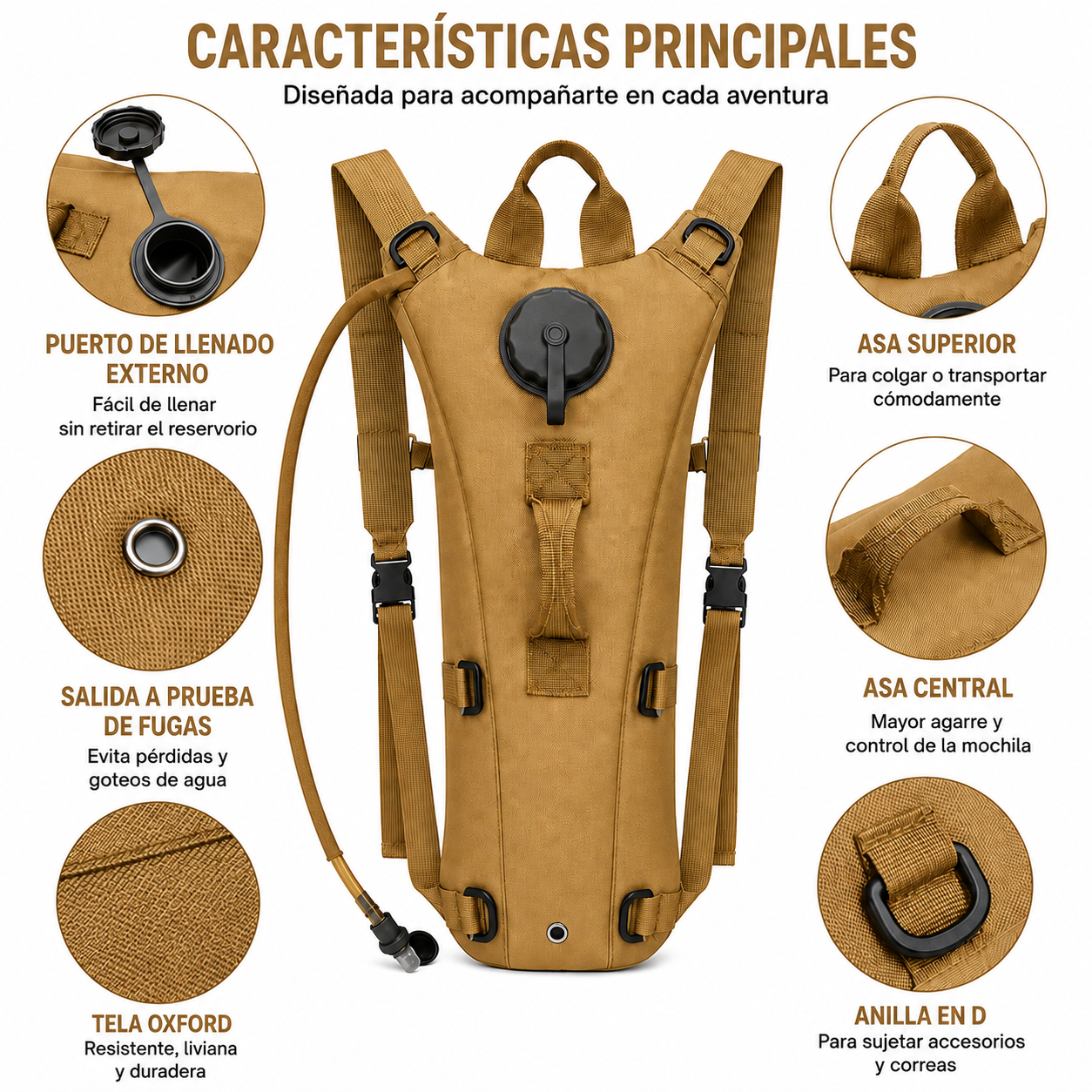 Mochila de Hidratación - 3L